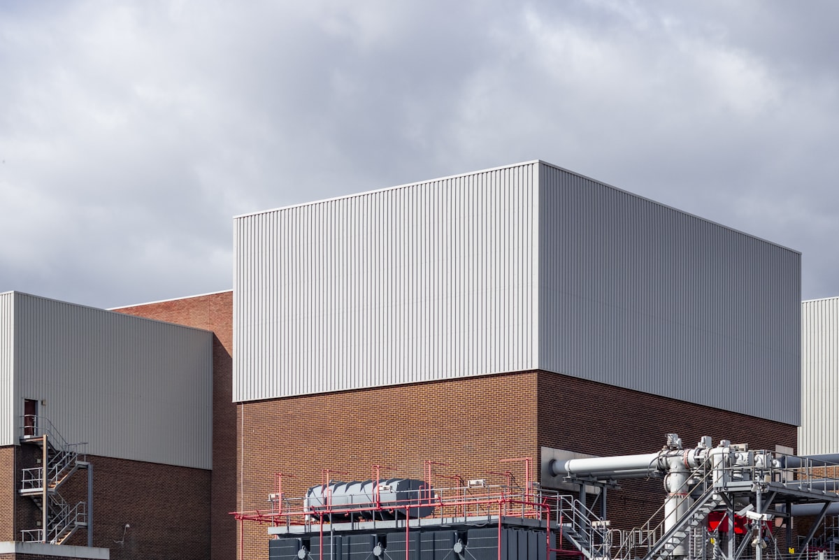 Modern commercial building